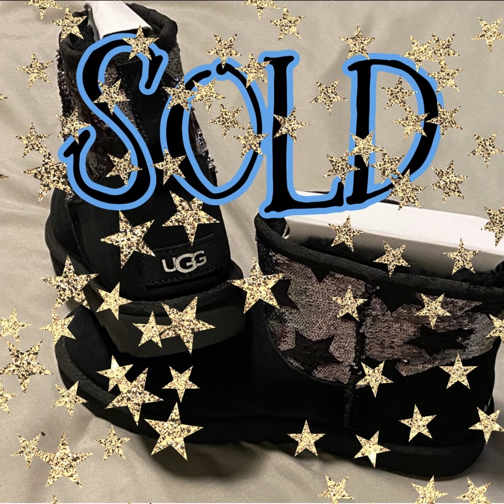 UGG Sequins stars low top.